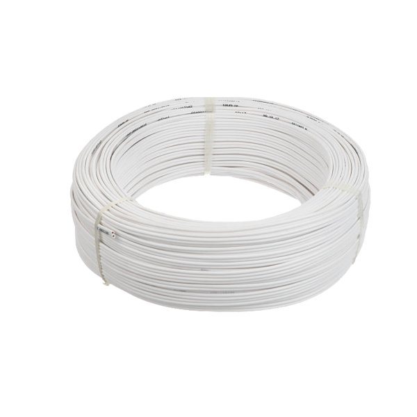 سیم سفید برق 2 در 0/75 (کلاف 100 متری)