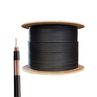 کابل تصویر RG59  مغزی 0/6 - 64 رشته گرید A (قیمت متری7900 تومان)