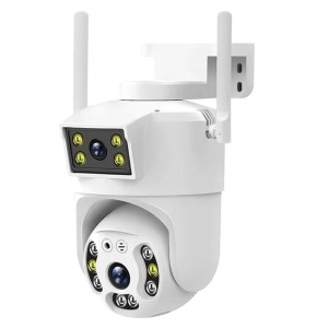 اسپید دام دو لنز وارملایت با نرم افزار V380