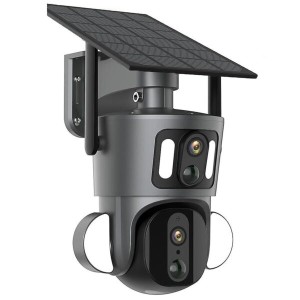 اسپید دام سیم کارتی خورشیدی دو لنز حرفه ای