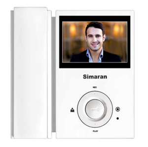 مانیتور 4،3 اینچ بدون حافظه سیماران مدل 43FL