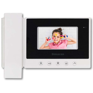 مانیتور 4،3 اینچ بدون حافظه سیماران مدل 43HS