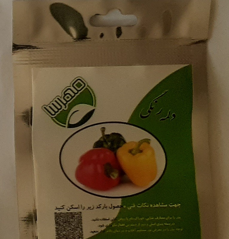 بذر دلمه رنگی