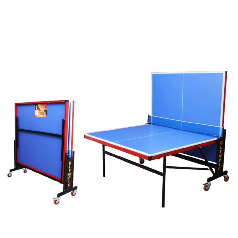 میز پینگ پنگ 4 چرخ مدل D2 ملامینه المپیک اسپرت