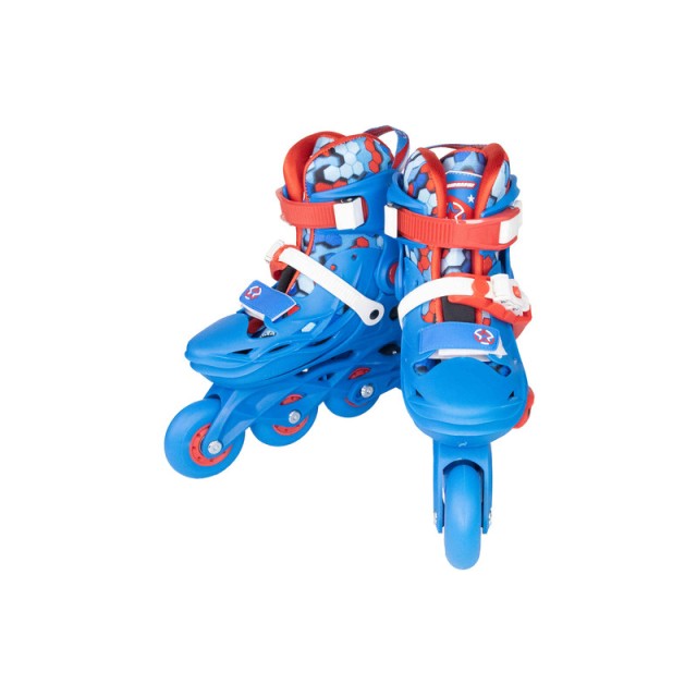 اسکیت کفشی ژین وو (Xuanwu) سایز 28 تا 31 (S) X2  آبی-قرمز