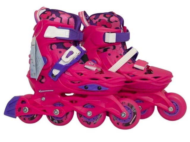 اسکیت کفشی ژین وو (Xuanwu) سایز 28 تا 31 (S) X2  صورتی-بنفش