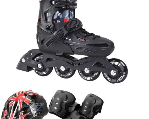 اسکیت NT2 فلایینگ ایگل (Flying Eagle)  کومبو 33 تا 37 مشکی