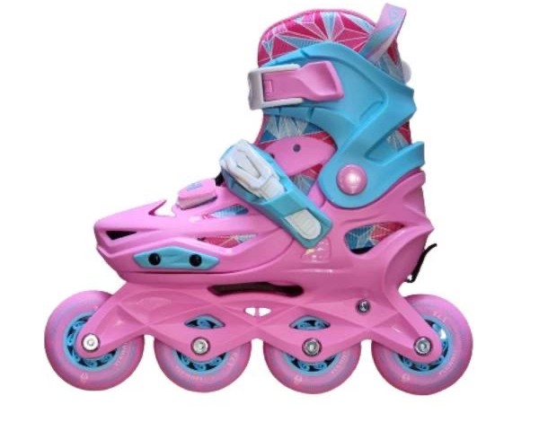 اسکیت V2 کالاری (Calary) صورتی سایز 32 تا 35