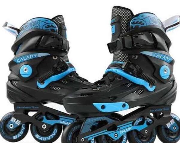 اسکیت C9 کالاری (Calary) مشکی آبی سایز 42 تا 43