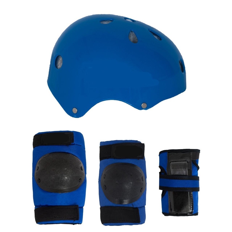 کلاه و لوازم ایمنی اسکیت مدل جورابی ISPS00 آبی