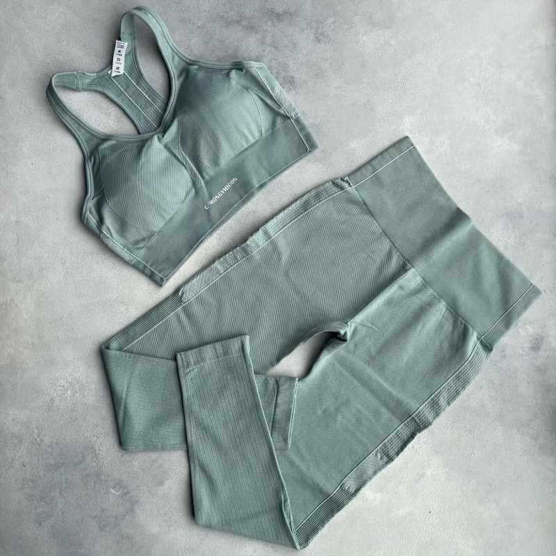 ست نیم تنه و لگ سبز