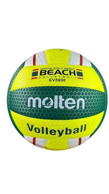 توپ والیبال مولتن (molten) مدل BEACH (بیچ) سری EV5000 سبز