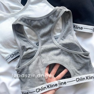 نیم تنه زنانه Ghlin Kline خاکستری (مشابه کلوین کلاین Calvin Klein)