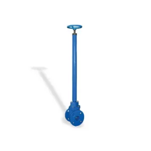 شیر کشویی بلند با فلکه زبانه لاستیکی 12 اینچ صنایع ریخته گری اردستان