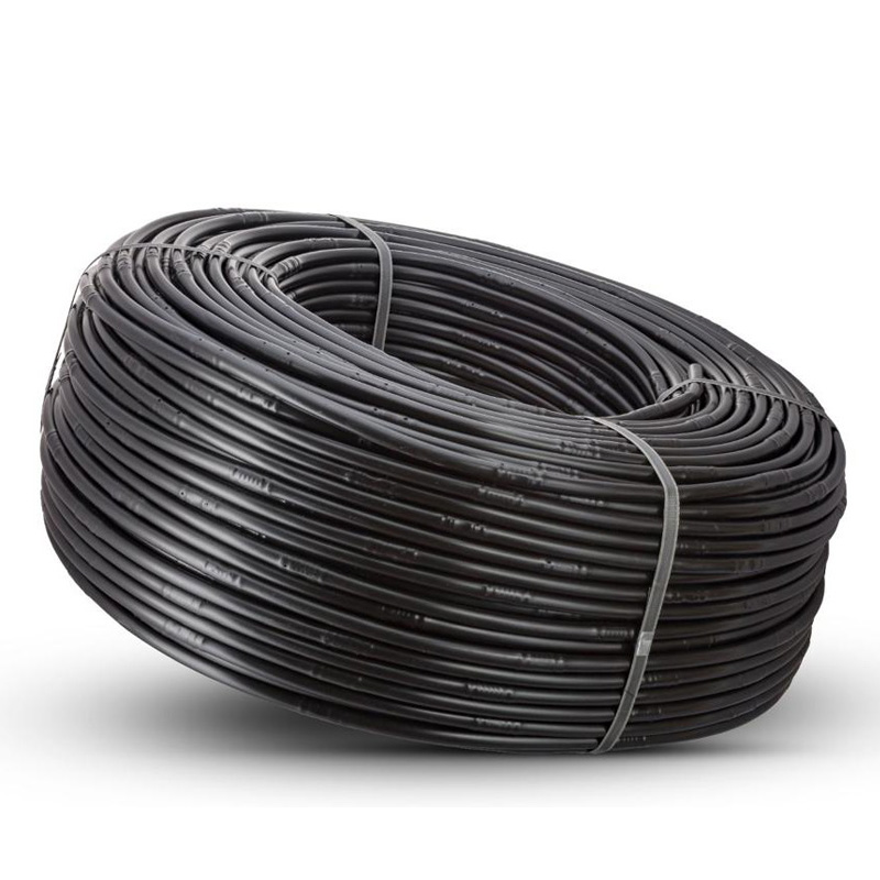 لوله 16 دریپردار ضخامت 1.05 میلیمتر صنایع پلیمری تیران (TFP) فواصل 20 سانت الی 3متر قطره چکان 2 و 4 لیتر