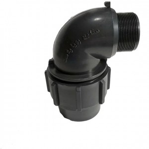 زانو نر پلی اتیلن 1/2. 1*50 پویا پلاست