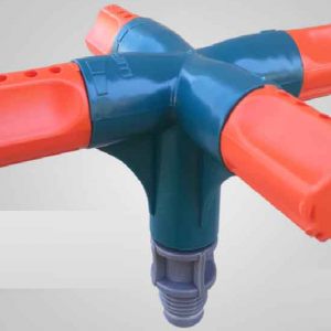 آبپاش چمنی چهار شاخه بدون پایه میخی TURNA ترکیه