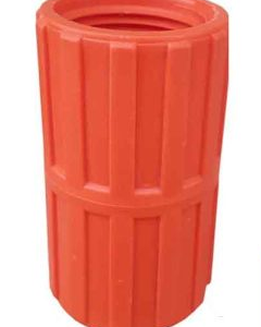 بوشن  پلی اتیلن 32*32 ( 1*1 اینچ )  بوشن بلند مخصوص آبپاش ها نارنجی REKDA