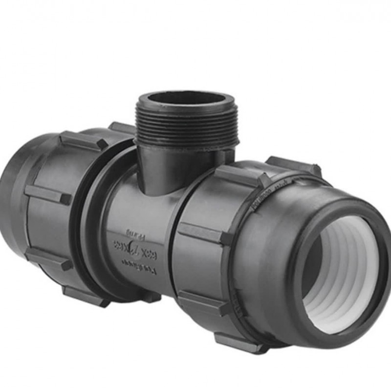 سه راه نر پلی اتیلن 20*”1/2*20