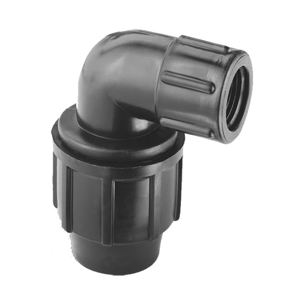 زانو ماده پلی اتیلن 1*32 پویا پلاست