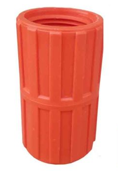 بوشن  پلی اتیلن 32*32 ( 1*1 اینچ )  بوشن بلند مخصوص آبپاش ها نارنجی REKDA