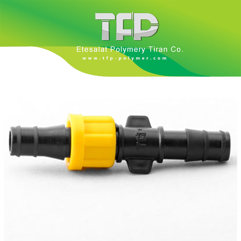 رابط لوله 16mm /بست ابتدایی به تیپ /لوله 16mm صنایع پلیمری تیران ( TFP)(500 عددی)