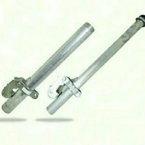 رایزر آلومینیومی با بست و قلاب