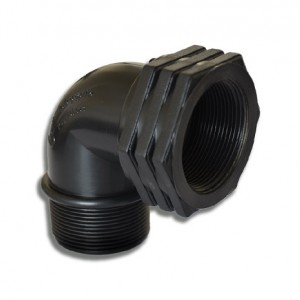 زانو چپقی پلی اتیلن سایز 2 پویا پلاست