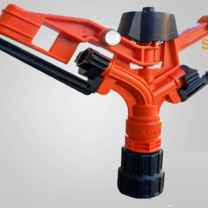 آبپاش KARBIR تمام دور 2000 SP همراه بوشن 3/4 اینچ شعاع پاشش 12 الی 15