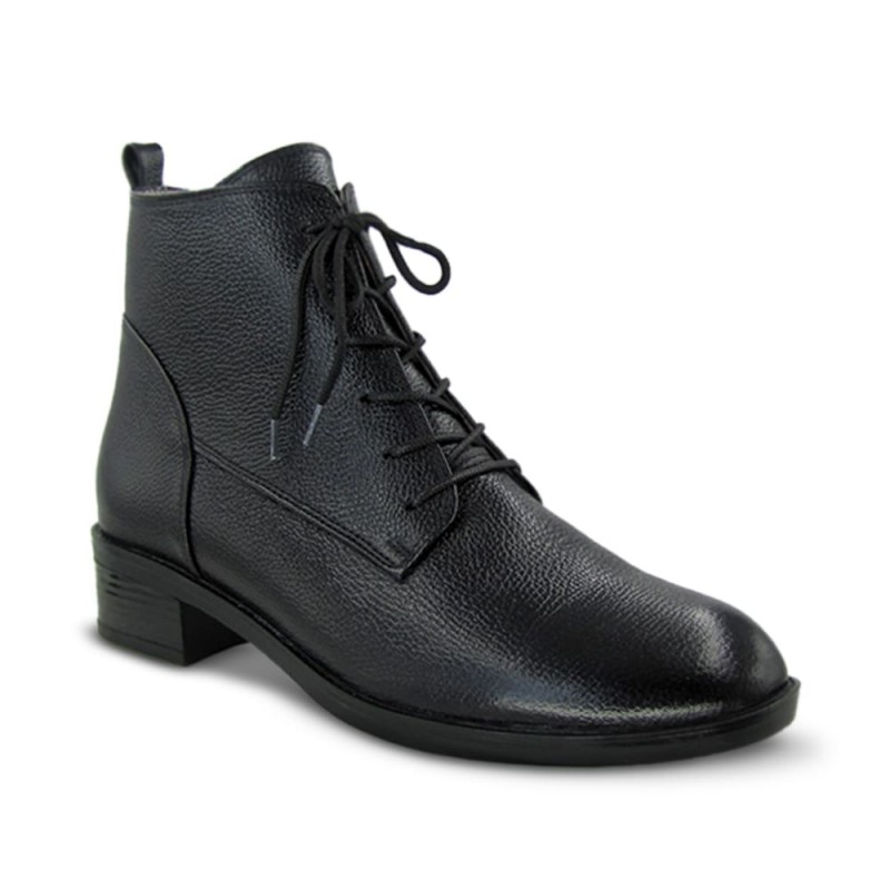 نیم بوت زنانه چرمی  کد WBTi4002