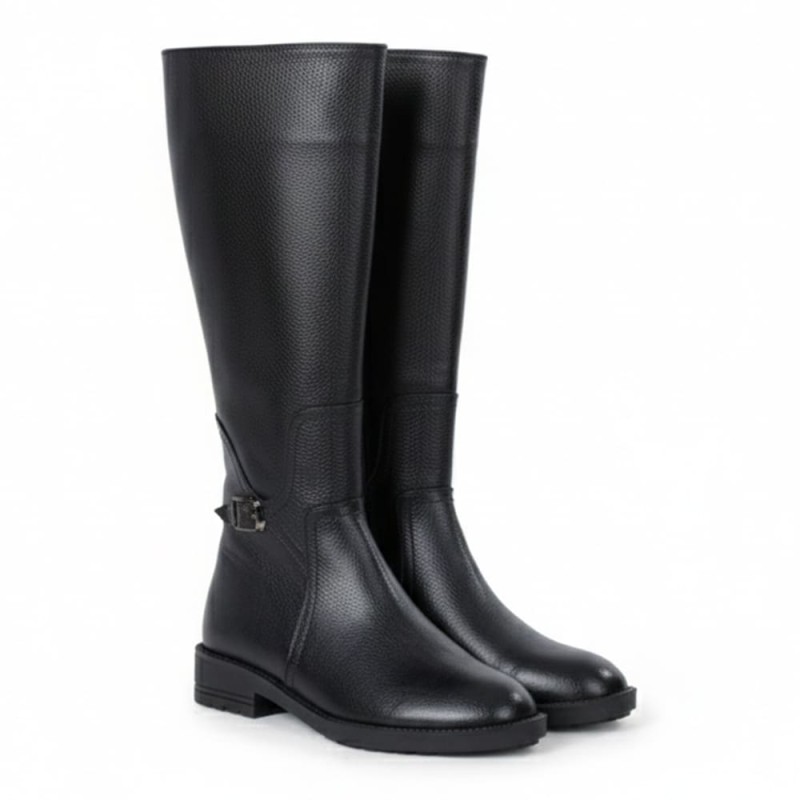 بوت زنانه چرمی  کد WBTS4005