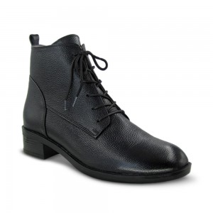 نیم بوت زنانه چرمی  کد WBTi4002