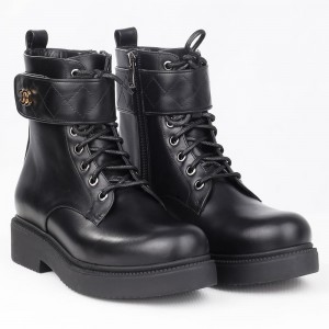 نیم بوت زنانه چرمی  کد WBTi6923