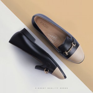 کفش کالج زنانه چرمی  کد WSF704