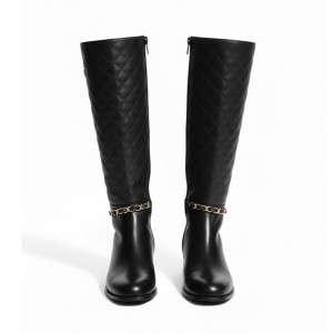 بوت زنانه چرمی  کد WBTS6915