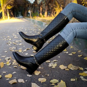 بوت زنانه چرمی  کد WBTi6915