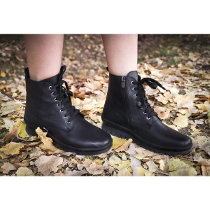 نیم بوت زنانه چرمی  کد WBTi765