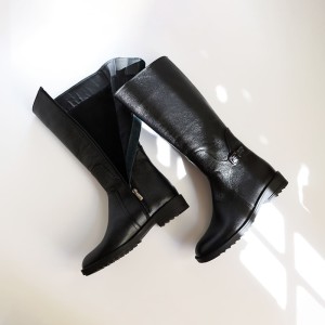 بوت زنانه چرمی  کد WBTS4005