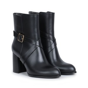 نیم بوت زنانه چرمی  کد WBTi6981