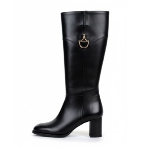 بوت زنانه چرمی  کد WBTS6033