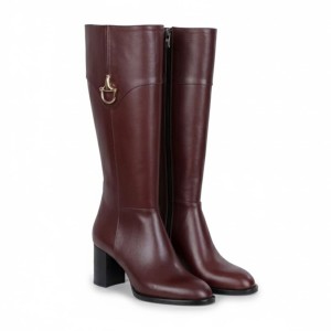 بوت زنانه چرمی  کد WBTS6033