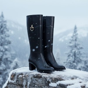 بوت زنانه چرمی  کد WBTS6033