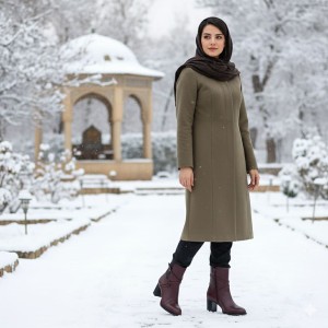 نیم بوت زنانه چرمی  کد WBTi6981