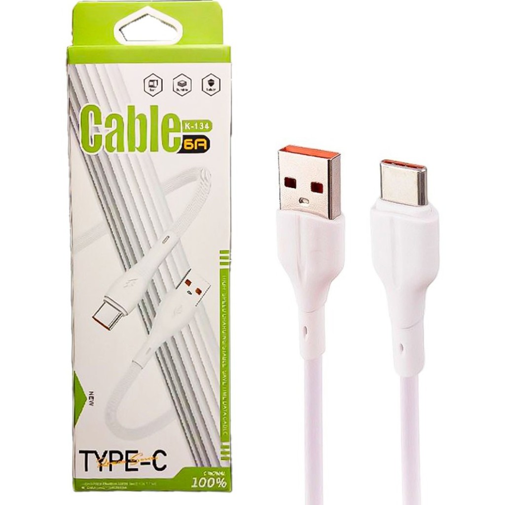 کابل تبدیلUSB به USB-C مدل K-134