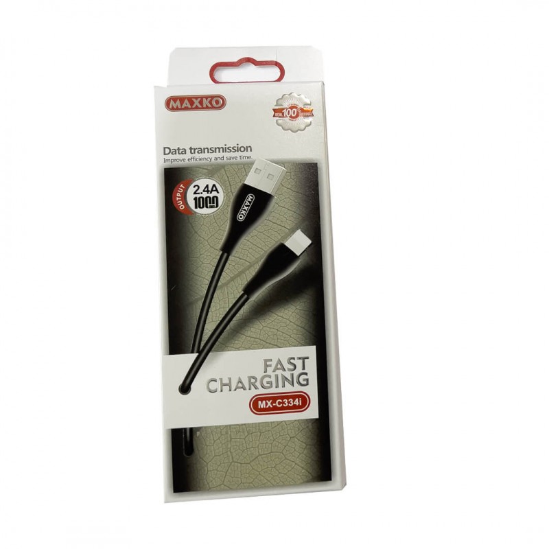 کابل تبدیل USB به LIGHTNING مکسکو مدل MX-C334i