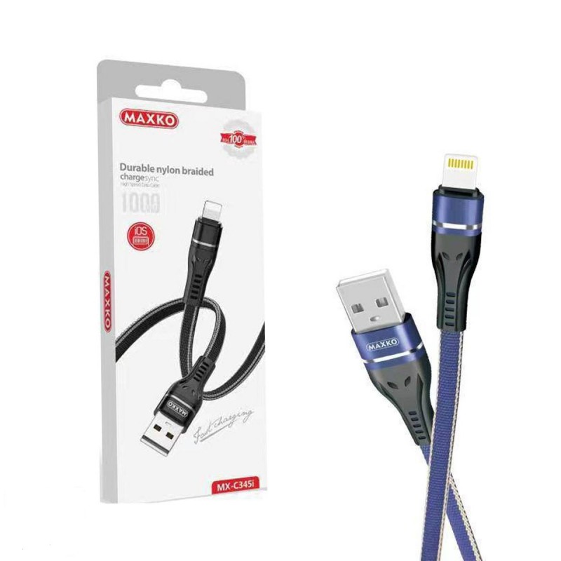 کابل تبدیل USB به LIGHTNING مکسکو مدل MX-C345i