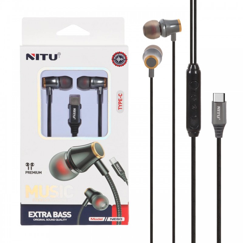 هندزفری سیمی نیتو مدل NE60