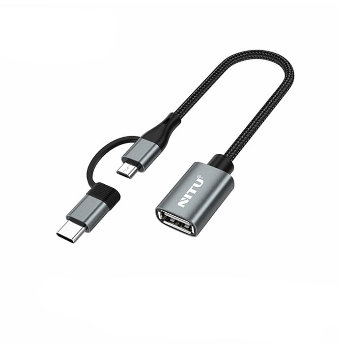 مبدل  OTG Type-C TO microUSB نیتو مدل NT-CN21