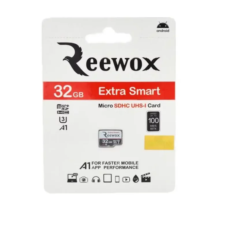 کارت حافظه‌ microSDXC ریوکس کلاس 10 استاندارد U3 مدل Extra Smart A1 ظرفیت 32 گیگابایت