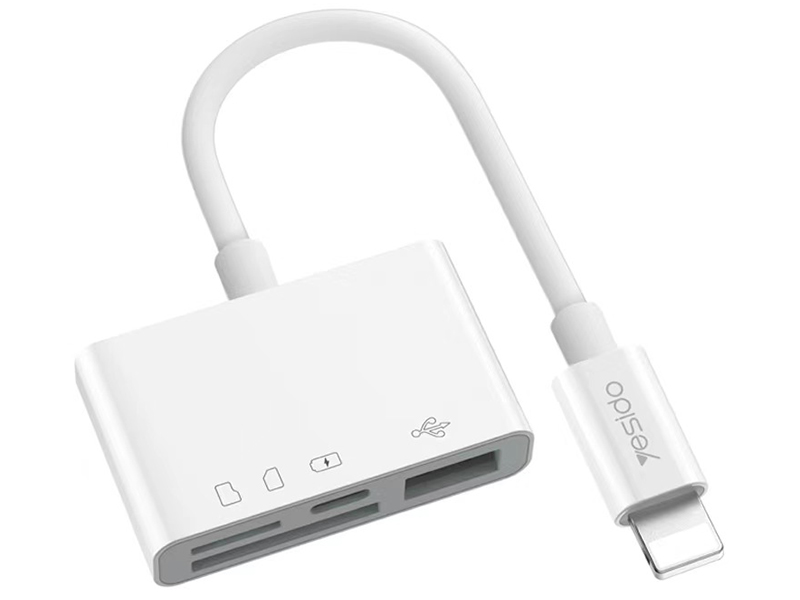 مبدل چندکاره OTG لایتنینگ یسیدو مدل GS12